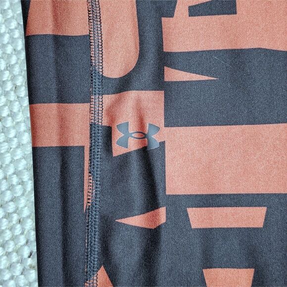 Under Armour HeatGear Compression Brown Black Leggings with Pocket – M - Picture 4 of 7